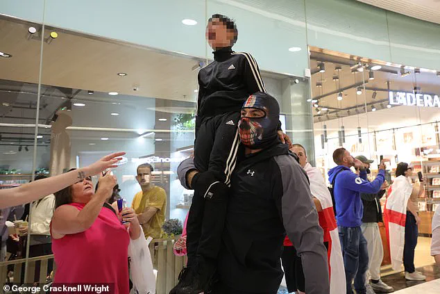 Anti-Migrant Protesters Clash with Police at Canary Wharf: Pepper Spray and Chaos as Child and Pensioners Caught in Escalating Tensions