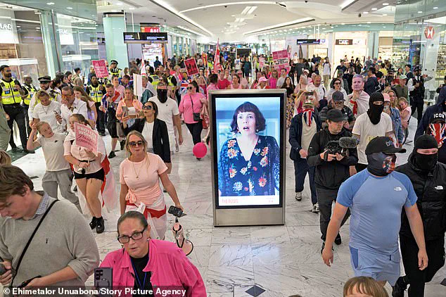 Anti-Migrant Protesters Clash with Police at Canary Wharf: Pepper Spray and Chaos as Child and Pensioners Caught in Escalating Tensions