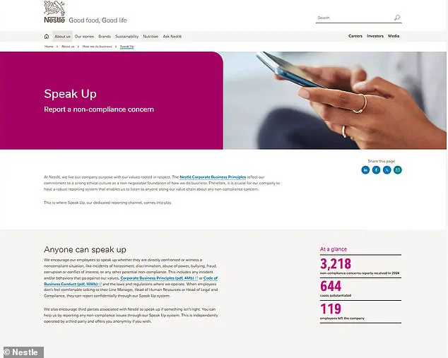 Nestlé CEO Laurent Freixe's Ouster: A Scandal Unraveled by a Whistleblower Tip