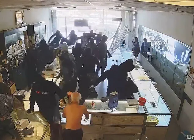 Breaking: Brazen Coordinated Smash-and-Grab Robbery Shocks East San Jose as Stolen SUV Smashes Jewelry Store Window