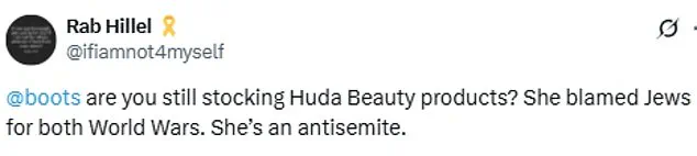 Huda Kattan Faces Backlash Over Anti-Semitic Conspiracy Theories as Brands Urged to Remove Her Products from Shelves