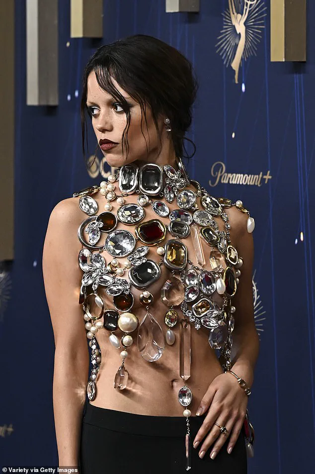 Jenna Ortega’s Groundbreaking Red Carpet Look at the 2025 Primetime Emmy Awards Sparks Debate Over Hollywood’s Evolving Standards of Glamour