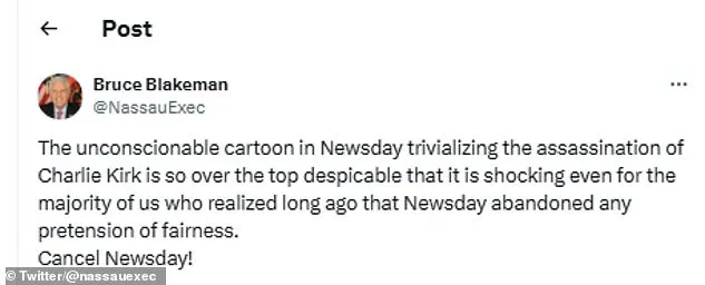 Newsday Apologizes and Removes Controversial Political Cartoon After Backlash
