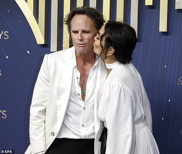 Walton Goggins and Nadia Conners Share Frosty Moment at Emmys: A Glimpse Behind the Glamour