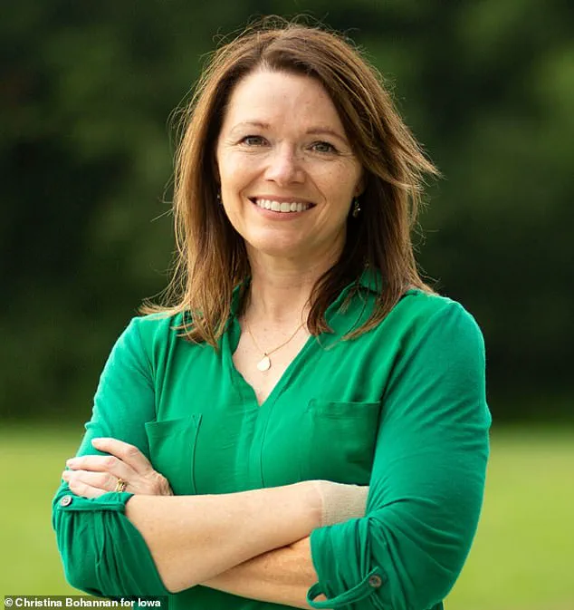 Christina Bohannan's Campaign Highlights Working-Class Roots and Professional Background in Iowa Race