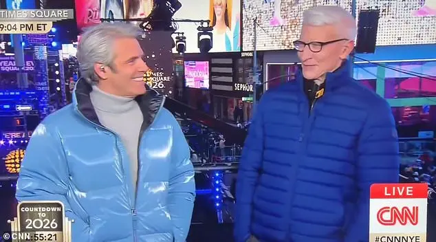 CNN's 2025 New Year's Eve Special Features Viral Moment with Andy Cohen and Anderson Cooper