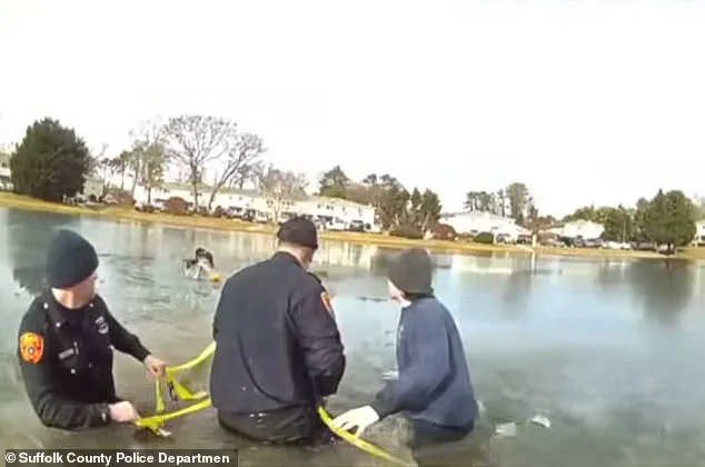 A Christmas Day Emergency: Young Boy Rescued After Falling Through Thin Ice on Patchogue Pond