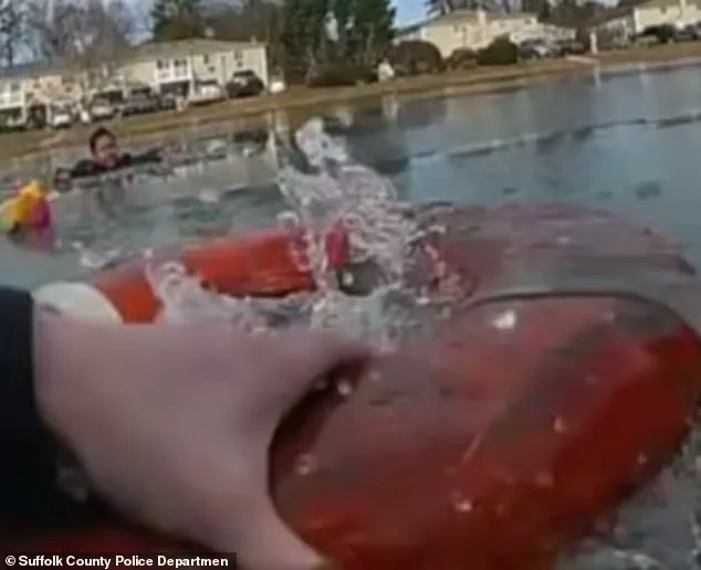 A Christmas Day Emergency: Young Boy Rescued After Falling Through Thin Ice on Patchogue Pond