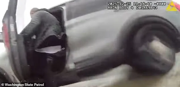 Body Camera Footage Captures Christmas Day Chaos as Man Steals Trooper's Car in High-Speed Chase