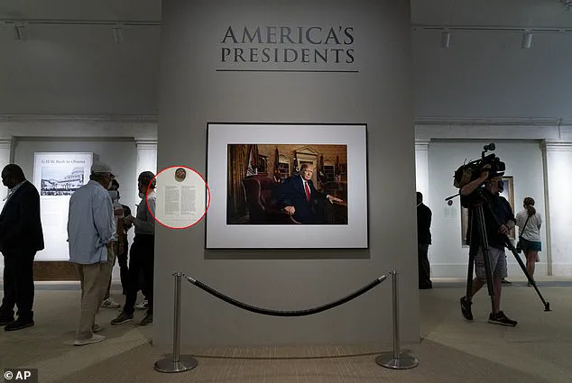 Smithsonian's National Portrait Gallery Omits References to Trump's Impeachments and Role in January 6 Capitol Attack in Updated Exhibit