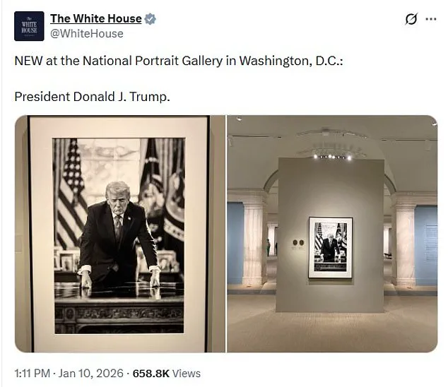 Smithsonian's National Portrait Gallery Omits References to Trump's Impeachments and Role in January 6 Capitol Attack in Updated Exhibit