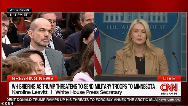 Heated Exchange Between Karoline Leavitt and Niall Stanage Over ICE Agent's Fatal Shooting of Renee Good Escalates into Personal Attack