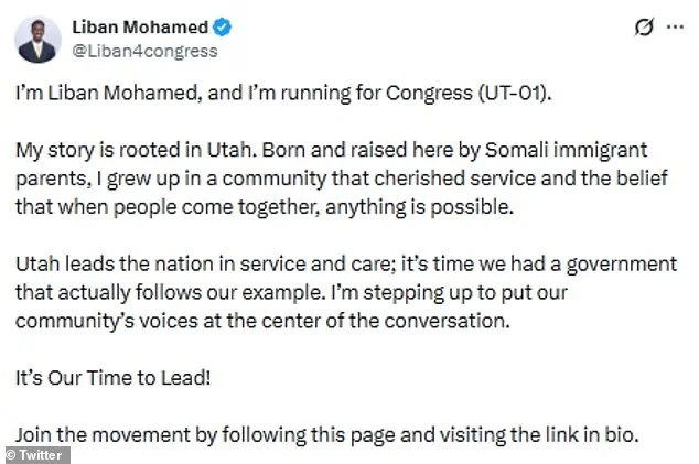 Utah Political Tension: Rep. Trevor Lee's Deportation Comments Clash with Liban Mohamed's Unity Message