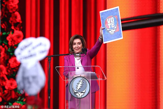 Nancy Pelosi's Unsteady Tribute at Bob Weir's Memorial Sparks Health Concerns Online