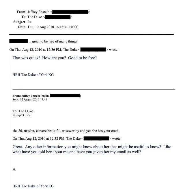 DOJ Documents Reveal Shocking Links Between High-Profile Individuals and Jeffrey Epstein, Sparking Concerns Over Institutional Accountability