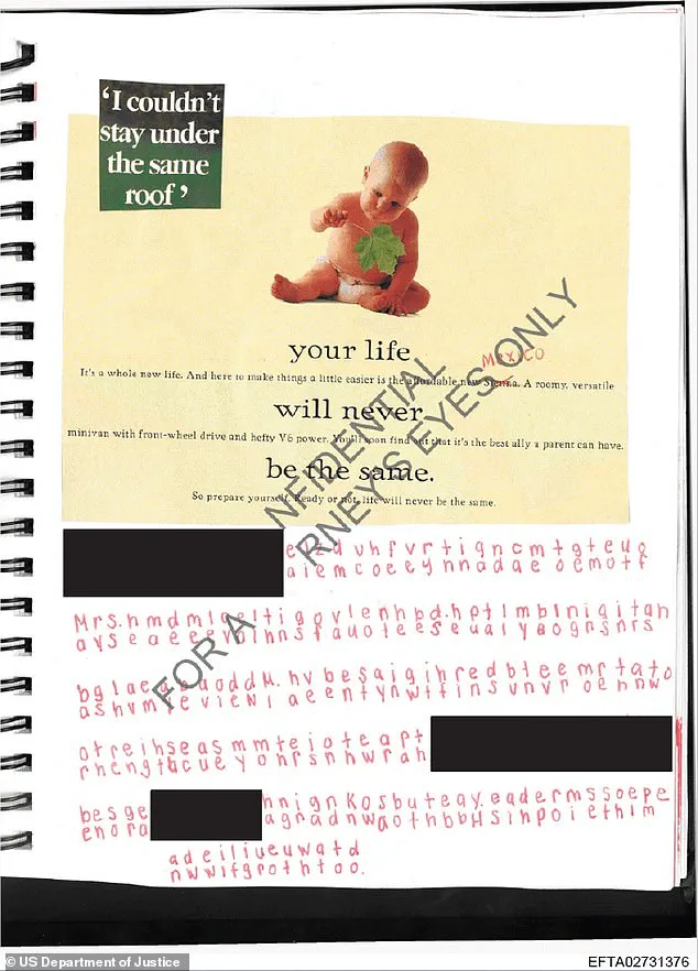 DOJ Unveils Epstein Documents: Victim's Diary Details Forced Pregnancy and Nazi-Inspired Claims