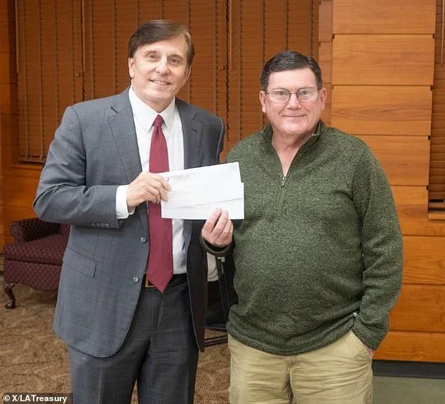 Louisiana Man Claims Record $320,000 Unclaimed Property Check