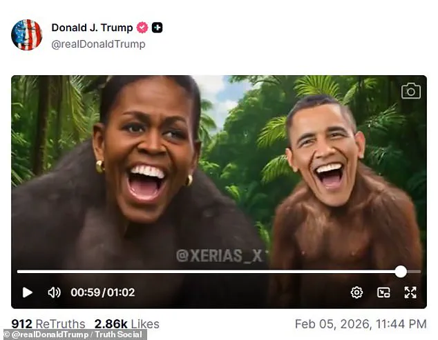 Trump Refuses to Apologize for Offensive Video Depicting Obamas as Apes Amid Political Firestorm