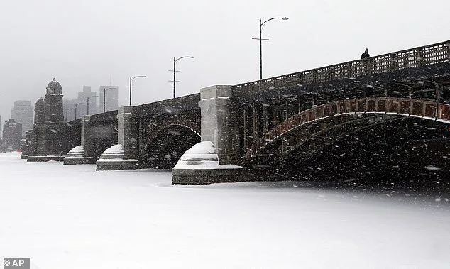 Boston Officials Warn as Frozen Charles River Lures Residents Into Perilous Ice