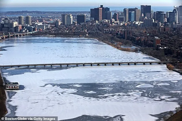 Boston Officials Warn as Frozen Charles River Lures Residents Into Perilous Ice