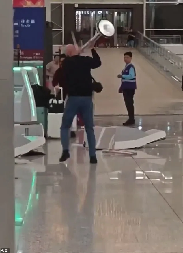British Tourist's Rampage at Hong Kong Airport Results in Arrest and Extensive Damage