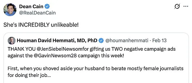 Republicans Use Jennifer Siebel Newsom's Outbursts to Target Her Husband's 2028 Bid, Highlighting Wealth Contradictions