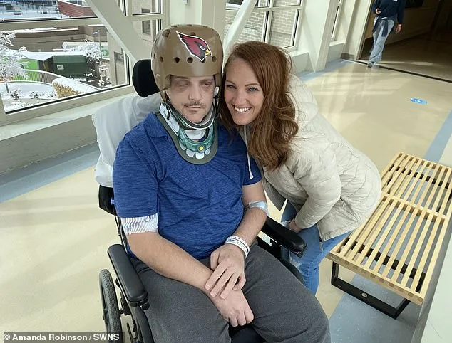 Trapped in Time: Amanda Robinson's Journey Caring for Her Husband After a Life-Changing Brain Injury