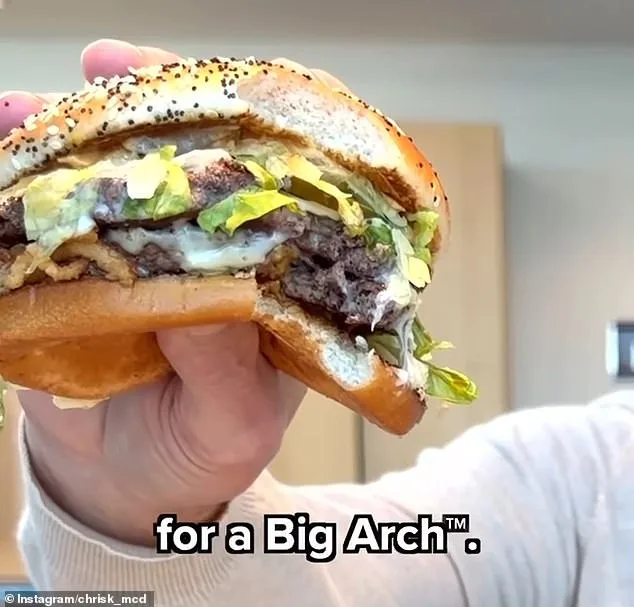 McDonald's CEO's Surprising Take on New Big Arch Burger Ahead of U.S. Debut