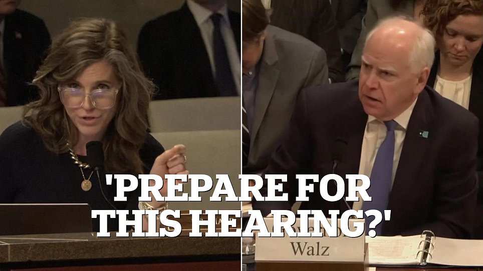 Minnesota Governor Tim Walz Faces Tough Questions on Autism Spending and Definition of Woman During Tense Capitol Hill Hearing