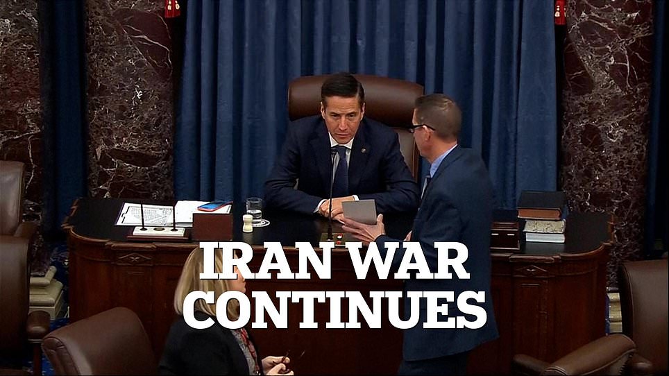 Senate Fails to Curtail Trump's Iran Strikes in 47-53 Vote