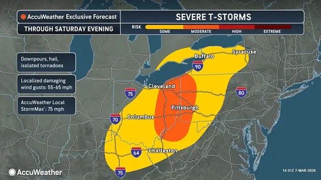 Tornadoes and Severe Storms Leave Eight Dead and 100,000 Without Power in 12 States