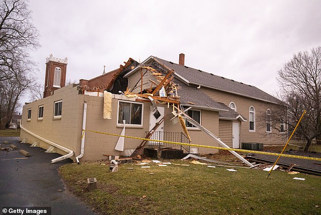Tornadoes and Severe Storms Leave Eight Dead and 100,000 Without Power in 12 States