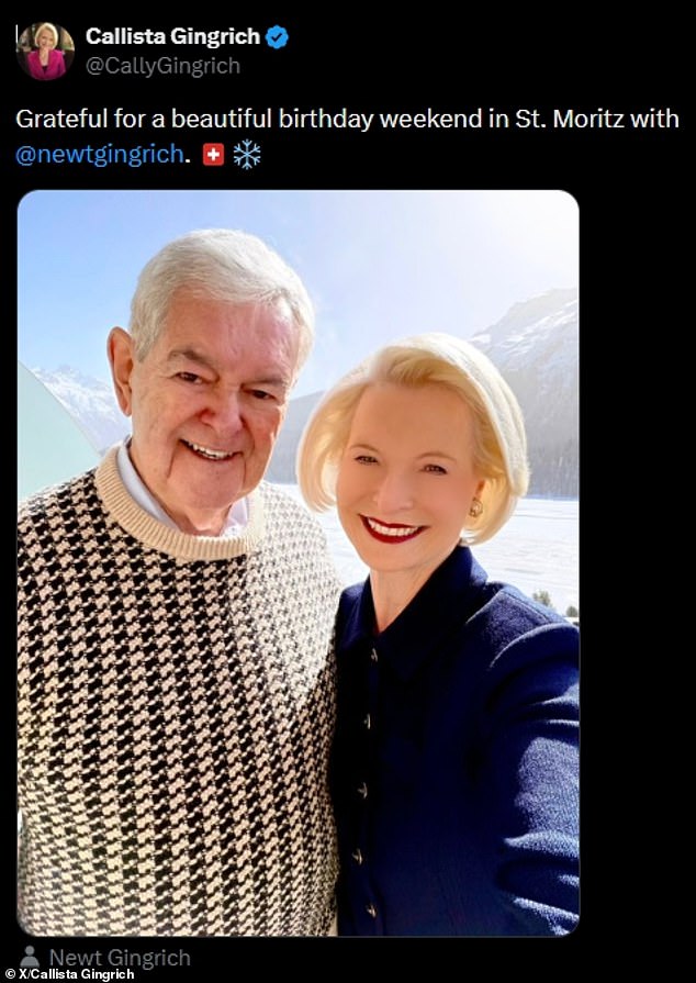 Callista and Newt Gingrich's Selfies Spark Online Firestorm: Airbrushed Youth vs. Unfiltered Aging