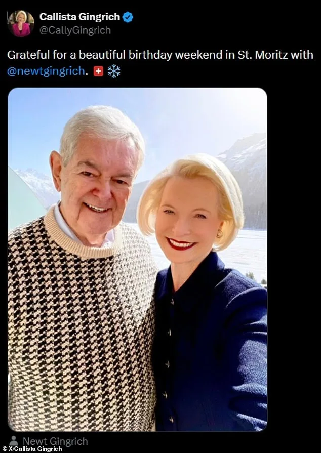 Callista and Newt Gingrich's Selfies Spark Online Firestorm: Airbrushed Youth vs. Unfiltered Aging