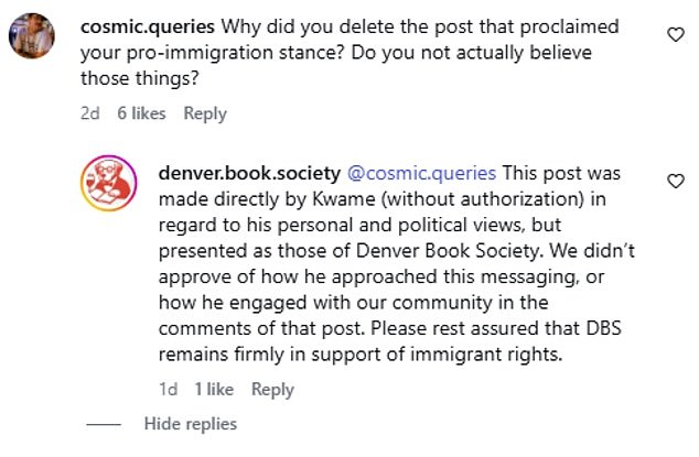 Denver Bookstore Leadership Crisis: Co-Founder Removed Over ICE Support