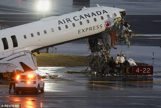 Air Canada Jet Crash at LaGuardia: Air Traffic Controller's Frantic Plea to Stop Fire Truck Before Tragedy