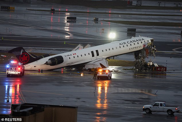 Air Canada Jet Crash at LaGuardia: Air Traffic Controller's Frantic Plea to Stop Fire Truck Before Tragedy