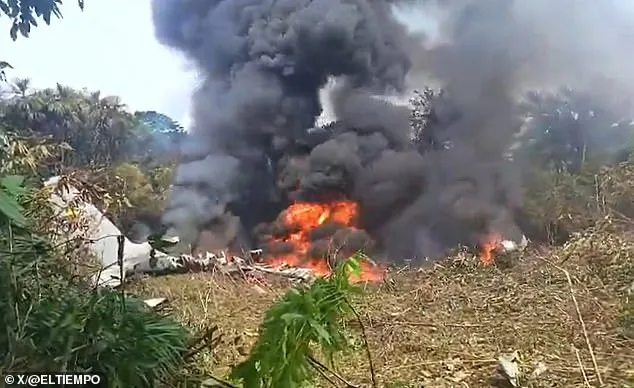 Military Plane Crash in Colombia's Amazon Kills 66, Leaves 4 Missing