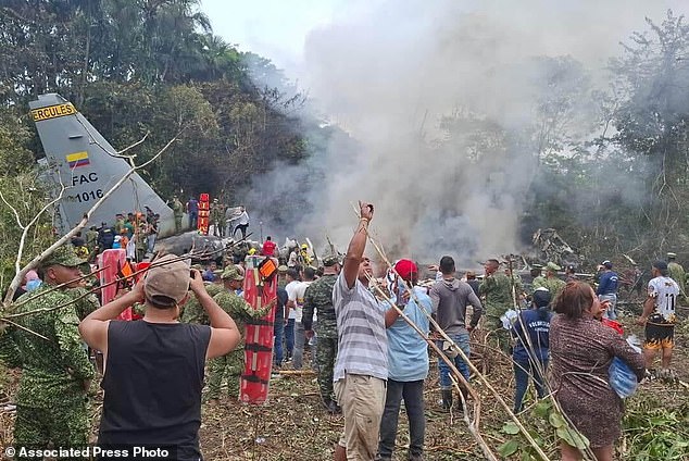 Military Plane Crash in Colombia's Amazon Kills 66, Leaves 4 Missing