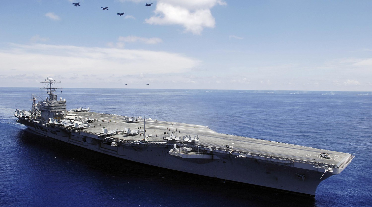 USS Abraham Lincoln Conducts Combat Operations in Persian Gulf as U.S.-Iran Tensions Rise