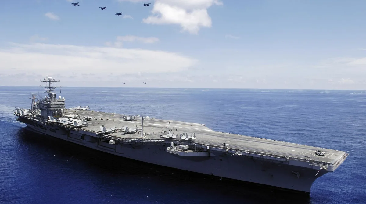 USS Abraham Lincoln Conducts Combat Operations in Persian Gulf as U.S.-Iran Tensions Rise