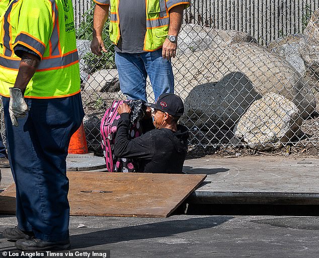 LA Crews Uncover Underground Homeless Encampment, Sparking Outrage Over City's Response to Homelessness Crisis