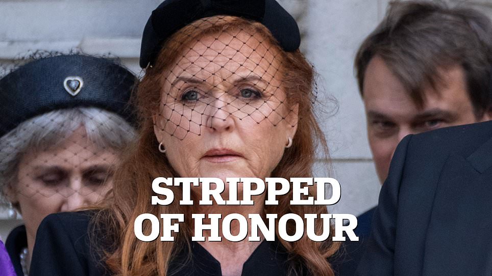 Sarah Ferguson Stripped of Freedom of the City of York Amid Epstein Controversy