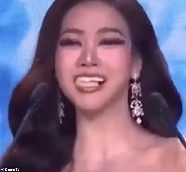 Thai Beauty Queen Maintains Poise After Veneers Fall Off During Pageant