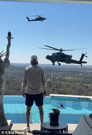 U.S. Army Launches Review After Kid Rock Shares Apache Helicopter Videos Near Home During 'No Kings' Protests