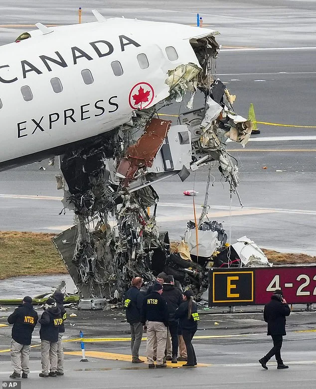 Air Canada Crash Probe Points to Air Traffic Controller's Momentary Absence Amid Emergency Call, NTSB Investigates Oversight Gaps