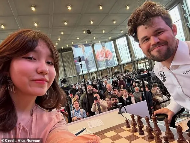 Magnus Carlsen and Alua Nurman's Selfie Sparks Regulatory Dispute at Grenke Chess Festival