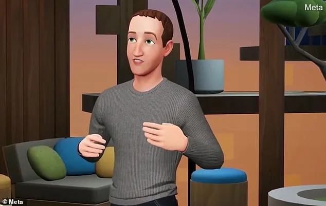 Here's a headline suggestion: 

"Facebook's Zuckerberg to Get Digital Twin for Employee Interactions