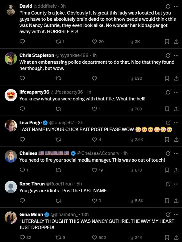 Pima County Sheriff's Office Confuses Public on Missing Persons Cases.