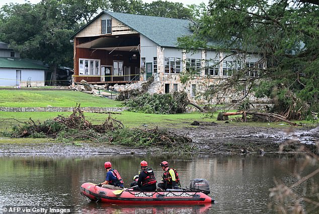 Father opposes reopening Texas camp site after his daughter died in floods.